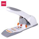 Deli Heavy-Duty Stapler, 120-Sheet Capacity, Long-Handle Leverage, Graduation Indicator for Accurate Stapling, Ideal for Office Use - Grey 0