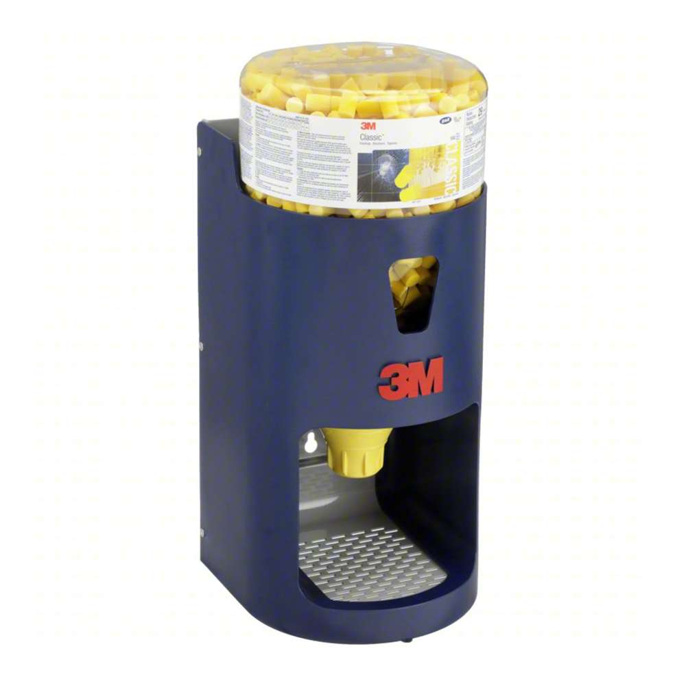 3M™ 391-0000 E-A-R™ One Touch™ Pro Earplug Dispenser, Blue 3