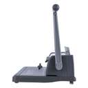 Deli Comb Binding Machine, 18-Sheet Punch, 425-Sheet Binding, 21 Hole, Low-Effort Lever, Ideal for File Binding in Office & Retail Purpose - Grey 3