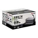 Deli Comb Binding Machine, 25-Sheet Punch, 450-Sheet Binding, Heavy-Duty Design, Ideal for Retail & Office Purpose - Grey 4