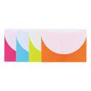 Deli Plastic Button File, A5 Size, Snap Closure, Compact Design, Ideal for Documents Management in Office & Personal Use - Assorted Colors 0