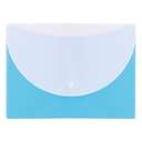 Deli Plastic Button File, A5 Size, Snap Closure, Compact Design, Ideal for Documents Management in Office & Personal Use - Assorted Colors 1