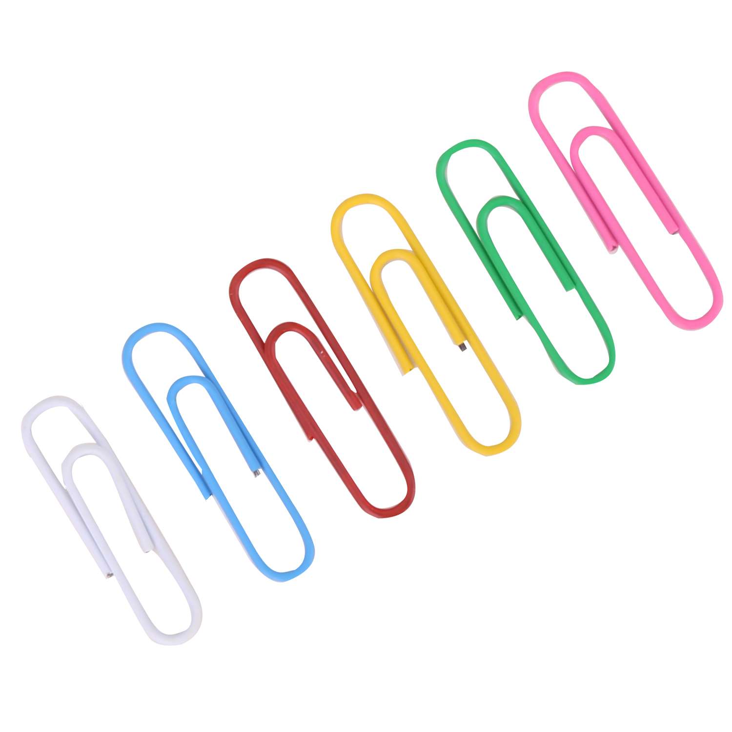 Deli Colored Paper Clips, 33 mm, Extra Reach, Document Management, Ideal for School & Office Use, Assorted – Box of 100 Clips 2