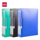 Deli A4 Economical Display Book with Case, 100 Clear Pockets, Archive-Ready, Ideal for Office Use for Heavy Documentations - Assorted 0