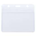 Deli Waterproof ID Holder, Horizontal, Zip Seal, Splash-Resistant, Ideal for Office & School Use – Pack of 100 Units 1