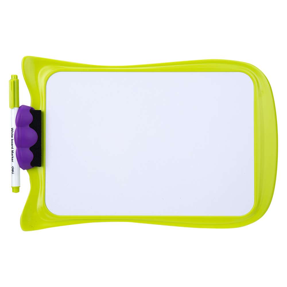 سبورة ديلي المدرسية البيضاء (206×303mm) قابلة للمسح الجاف، مزدوجة الجوانب، سهلة التركيب بشريط مغناطيسي، مثالية للاستخدام المدرسي - إطارات متنوعة