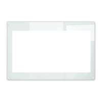 Deli Glass Board, 100 × 150 cm, Tempered Surface, Premium Erase, Stain-Resistant, Write Notes & Information, Ideal for School & Office Use