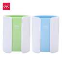 Deli Double-Color Pen Stand, Dual Compartments, Nicely Designed, Wear-Resistant, Ideal for Organsing Small Accessories - Assorted Colors 0