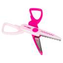 Deli School Craft Scissors, Zigzag Pattern, 136 mm, Precise & Designing Cutting, Ideal for Crafts Use - Assorted Colors 3