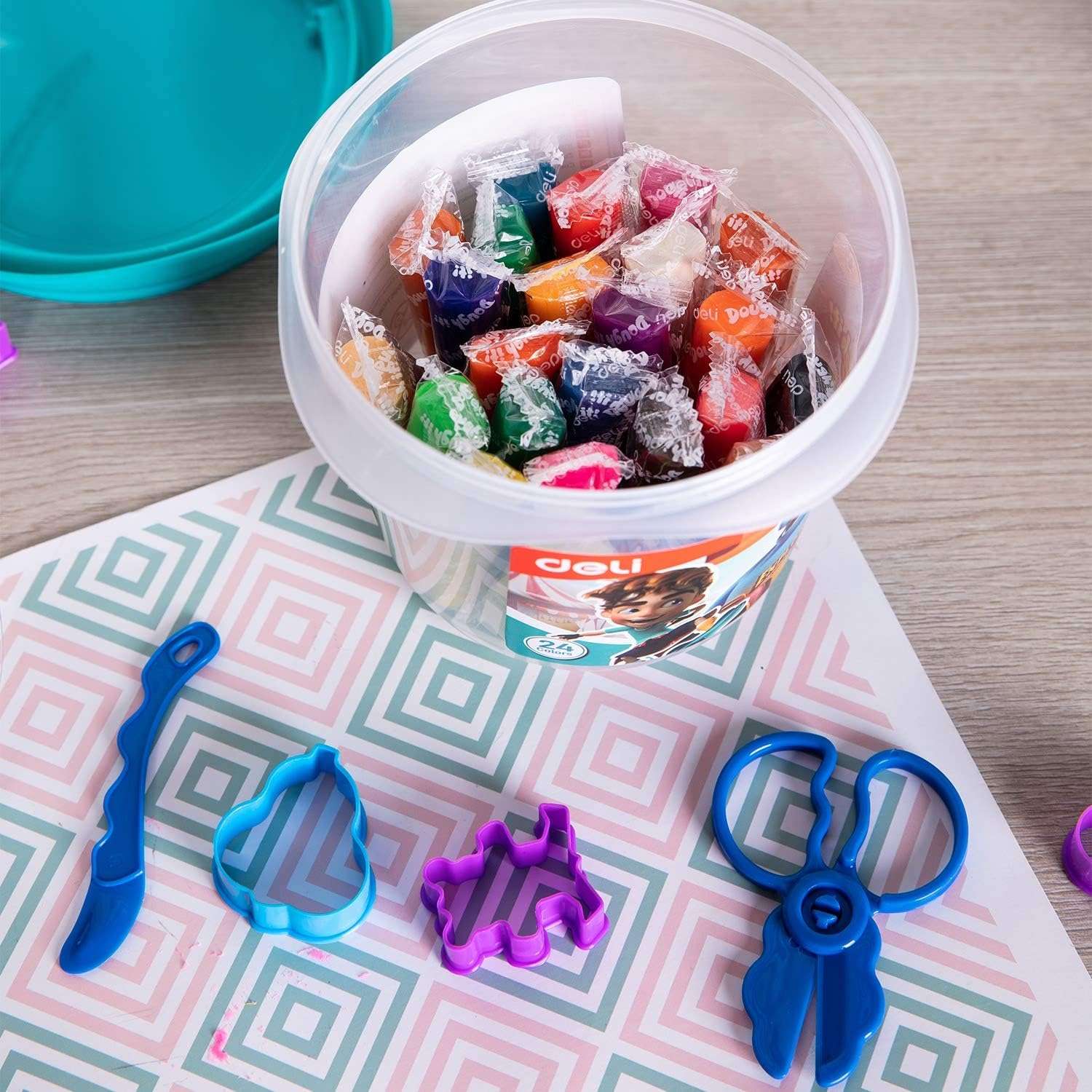 Deli Clay Dough, 340g, Easy Shaping – Pack of 24 9