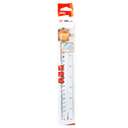 Deli Easy-Grab Ruler, 20 cm, Anti-Slip Grip, Clear Measuring, Ideal for Office, School & Home Use - Transparent 2