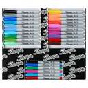 Sharpie Permanent Marker, Assorted Colors, Smear-Resistant – Pack of 26 (Lion Edition) 2