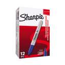 Sharpie Fine Point Marker, Quick-Dry, Blue – Box of 12 0