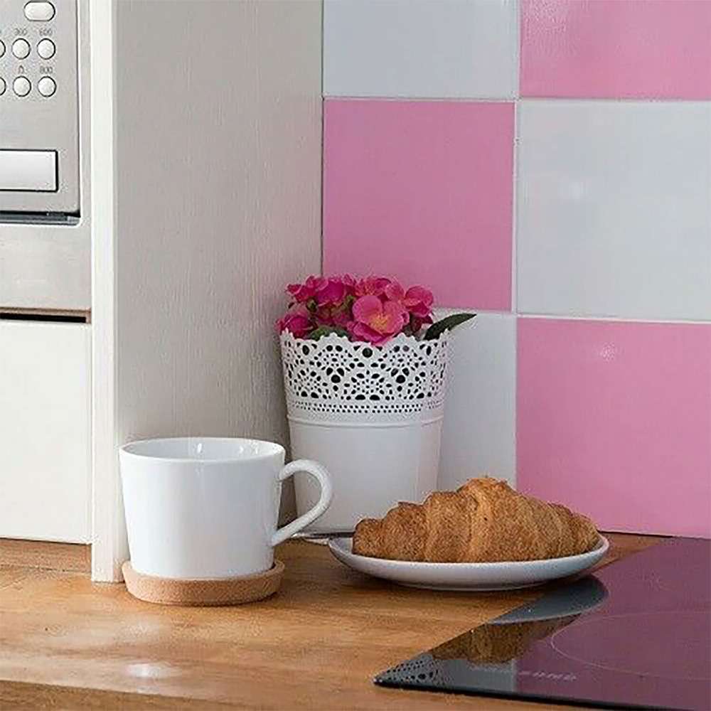 DC Fix Plain Gloss Adhesive Sheet, 45cm x 15m, Pink for Crafting & Home Décor 4