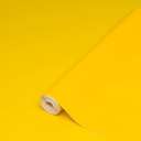 DC Fix Plain Matte Adhesive Sheet, 45cm x 15m, Cylindrical Yellow for Craft & Home Projects 1