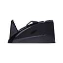 Fantastick Tape Dispenser Dual Core 1” & 3”, Large Size, Heavy-Duty Design, Black, Compatible with Standard & Wide Tapes 1