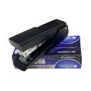 Atlas Half Strip Metal Stapler, Powder-Coated, Black 1