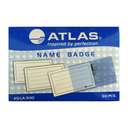 Atlas Name Badge -Box of 50 2