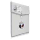 Foldermate Top Load Attache File with I-Clip, White 0
