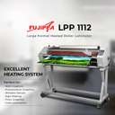 Fuji Laminating Machine A0 Roll with Stand, 240V, Heavy-Duty Operation 1
