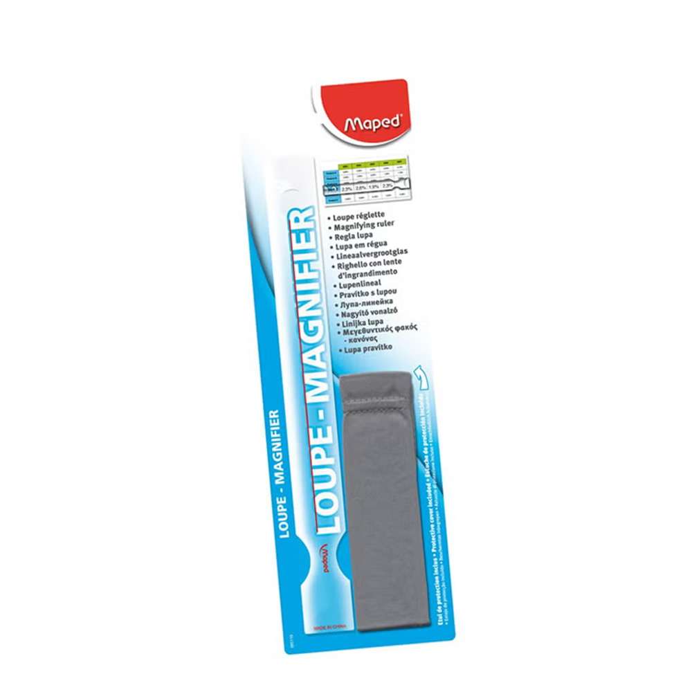 Magnifier Ruler 20cm BLS | UAE