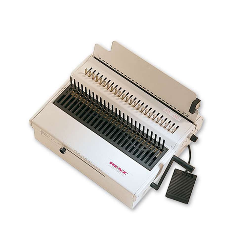 Renz Punch & Bind, Electric 34cm 240V, Efficient, Durable, Multi-Functional 1