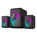 XtrikeMe Gaming Speaker, Dynamic Lighting, Deep Bass, 2.0 Channel 1