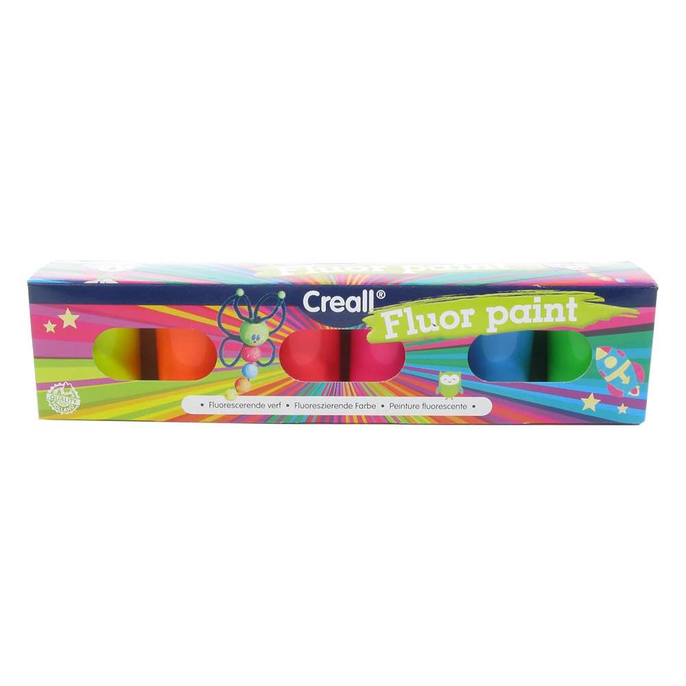 Creall DactaColor Poster Paint Set, 6 × 20 ml 0
