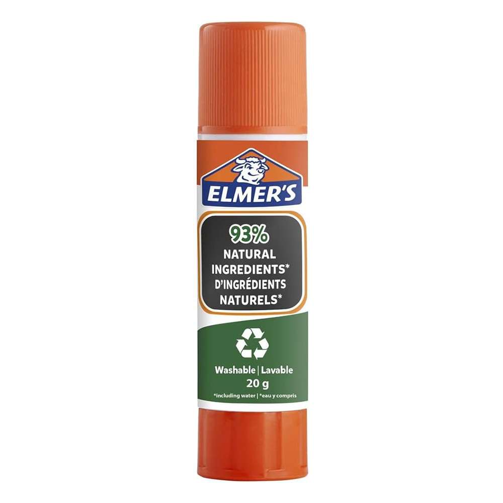 Elmer’s Glue Stick, 20 g – Washable & Kid-Friendly – Pack of 3 0