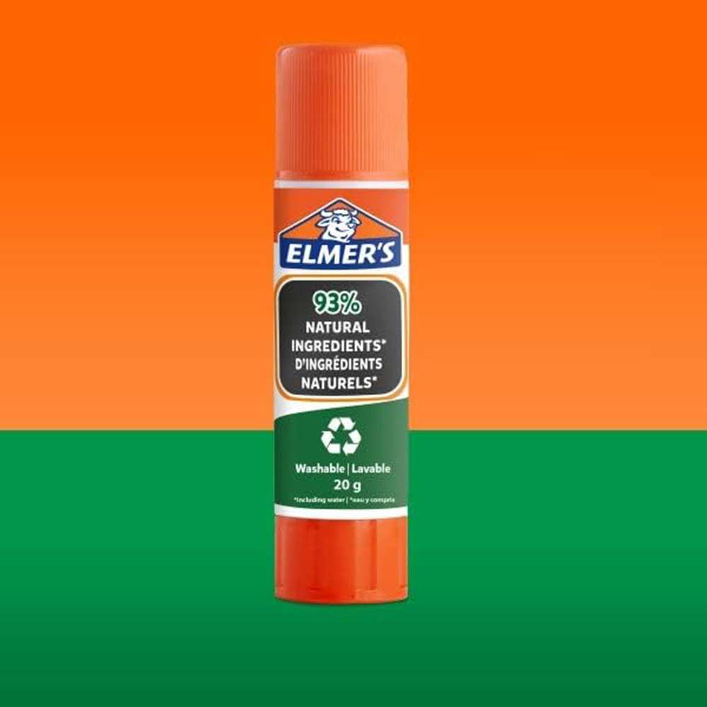 Elmer’s Glue Stick, 20 g – Washable & Kid-Friendly – Pack of 3 3