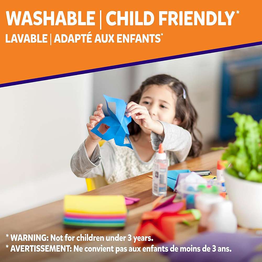 Elmer’s Glue Stick, Purple, 40 g – Washable & Kid-Friendly – Blister Pack (5 Pieces) 3