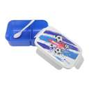 Atlas Lunch Box, Durable & Easy-Clean, Secure Clip Lid, Ideal for School Lunches - Blue 1