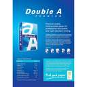 Double A Copy Paper, 80 GSM, A4, Smooth Finish, Durable, Double-Sided Printing, White 500 Sheets - Box of 5 3