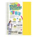 Foldermate 3-Subject Notebook, A5, 120 Sheets, Ideal for Notes & Homework, WeWrite, Pastel Colors - Box of 12 1