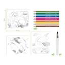 Maped Creativ Aqua Art Dinosaurs Kit, Water-Based Painting, Themed Creative Play - Age 7 to 10 4