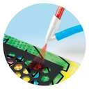 Maped Creativ Blow Pen POP Art Kit, Fun Airbrush Pens for Vibrant Pop Art Designs - Age 5+ 6