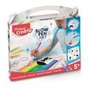 Maped Creativ Blow Pen String Art Kit, 10 Rubber bands, 4 Artworks, Easy-to-Use Pens - 6 Assorted Colors - Age 5+ 0