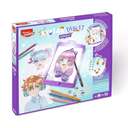 Maped Creativ Board Activities Avatar Tablet Manga, Engaging Activity Board for Drawing and Creative Play - Age 7 to 10 0