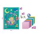 Maped Creativ Secret Mosaics Journal, Craft Kit for Decorating Diary - Age 5+ 2