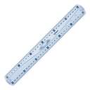 Maped Geometric Grip Ruler, 30 cm, Non-Slip Edge for Precision - Assorted 1