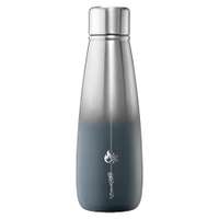 عبوة مياه مابد بيكنيك كونسبت من الفولاذ المقاوم للصدأ سعة (500ml) تصميم أنيق ومتين معزول لون رمادي