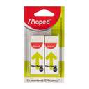 Maped Technic 600 Eraser, Non-Toxic, Smooth and Reliable for School and Office – Blister Pack of 2 0