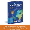 Navigator Photocopy Paper, 160 GSM, A4, Premium Quality For Printers & Copiers – Pack of 250 Sheets 1