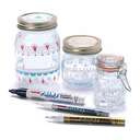 Uni-ball Paint Marker, 2mm Line, Chisel Tip, Non-Toxic, Oil Based Ink - Gold 2