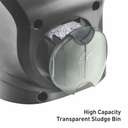 Kangaro Heavy Duty Paper Punch, 300 Sheets Capacity, With Metal Guide Bar & 4-Hole Provision, Industrial Strength, Black 4