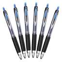 Uni-ball Signo Impact Gel Pen, 1.0 mm Broad, Waterproof Pigment Ink, Quick Dry, Smudge-Free, Ideal for School & Office Use - Blue 5