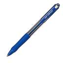 Uni-ball Laknock Ballpoint Pens, 1.4 mm, Retractable, Bold Lines, Durbale Tips, Fluent & Soft Writing, Ideal for Office, Home & School Use - Blue 0