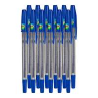 Uni-ball SA-S Ballpoint Pen, Medium 1.0 mm, Quick-Dry Ink, Smooth Flow, Comfortable Grip, Ideal for School & Office Use, Blue – Pack of 12