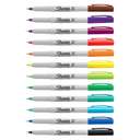 Sharpie Permanent Marker, Ultra-Fine Tip, Smooth Flow, Super Fine Writing, Ideal for Poster Making, Cards & Craft, Assorted Colors – Pack of 12 1