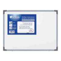 Atlas Whiteboard, Single-Sided, Aluminum Frame, Smooth Write & Erase, 120 × 180 cm, Wall Mounted, Ideal for School & Office – Pack of 18